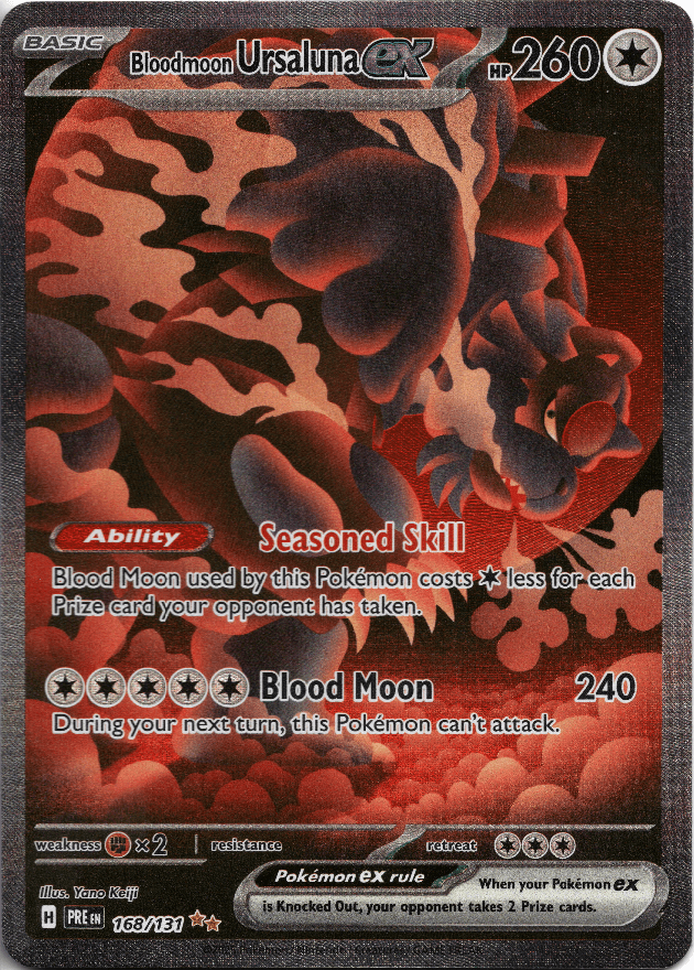 Bloodmoon Ursaluna ex - SV: Prismatic Evolutions (PRE)